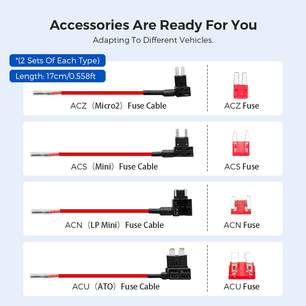 Azdome Hardwire Kit 4K