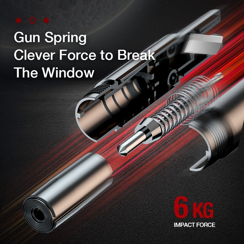 2-in-1 Emergency Car Escape Tool
