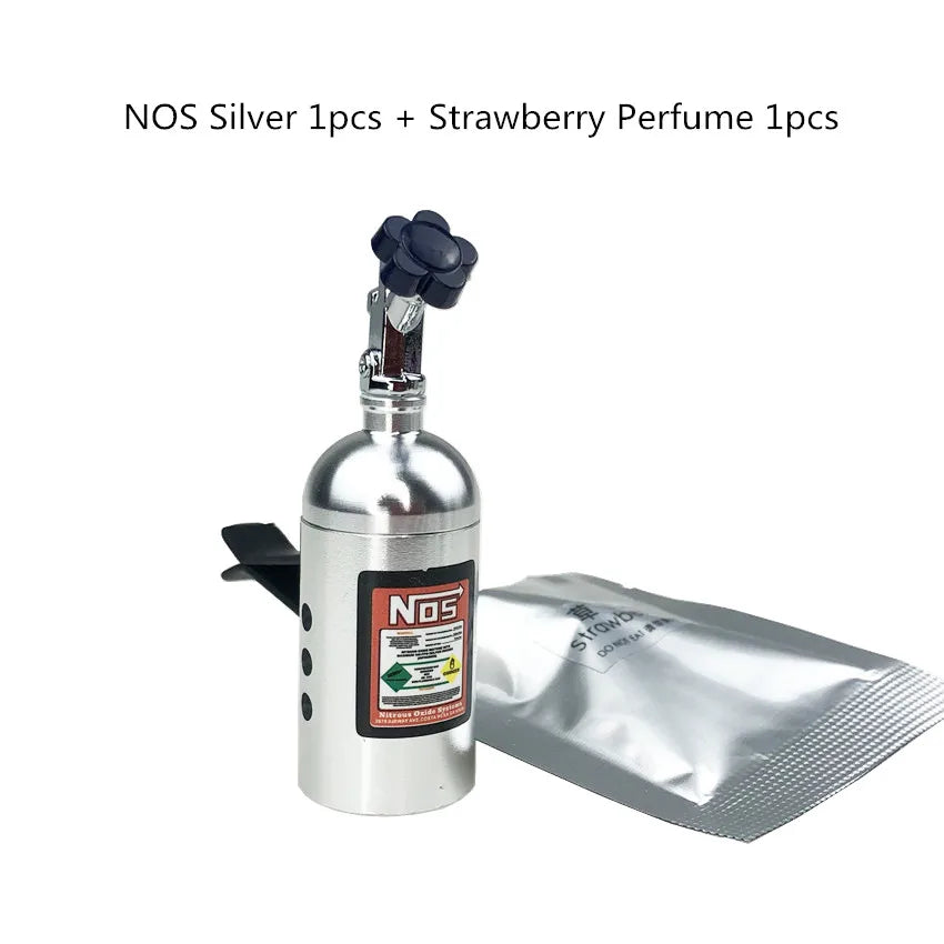 NOS Bottle Car Air Freshener