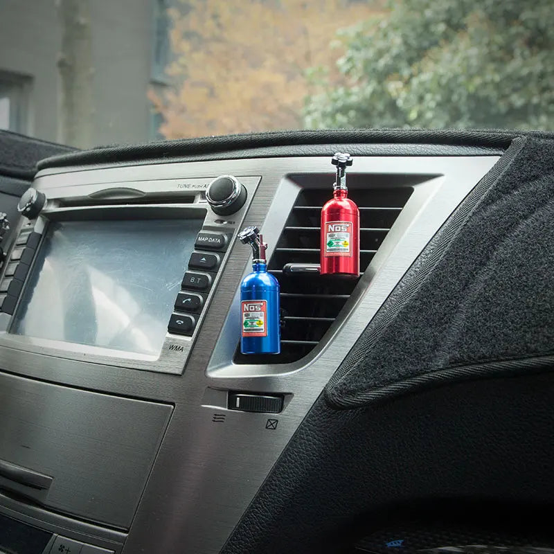 NOS Bottle Car Air Freshener