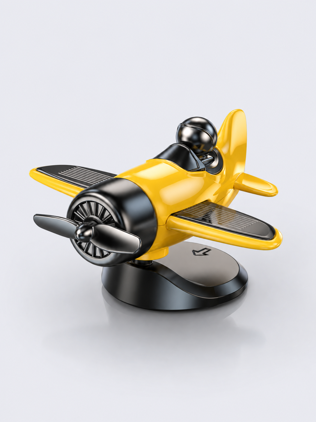 Solar-Powered Dashboard Airplane ✈️
