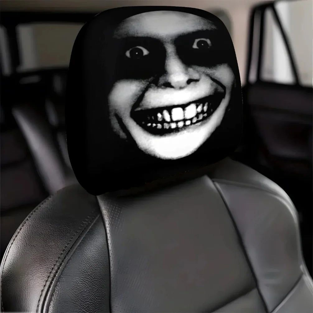 Spooky Headrest Covers