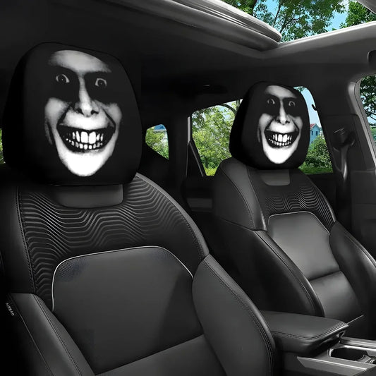 Spooky Headrest Covers