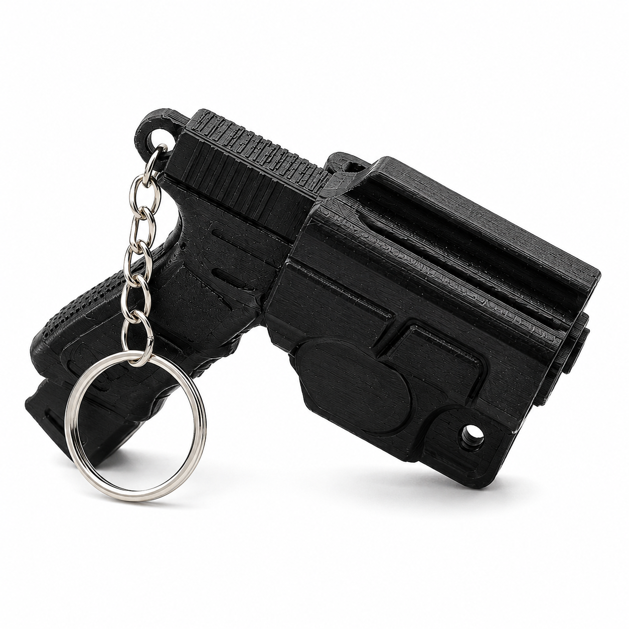 Tactical Pistol Keychain