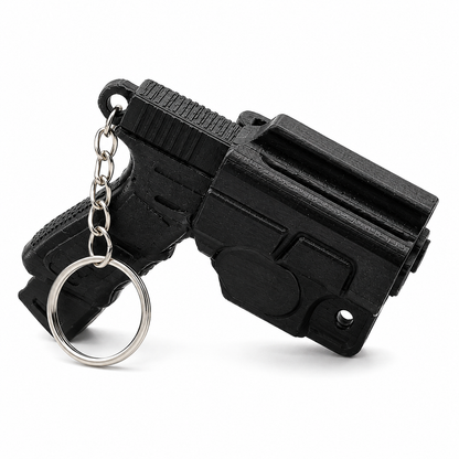 Tactical Pistol Keychain